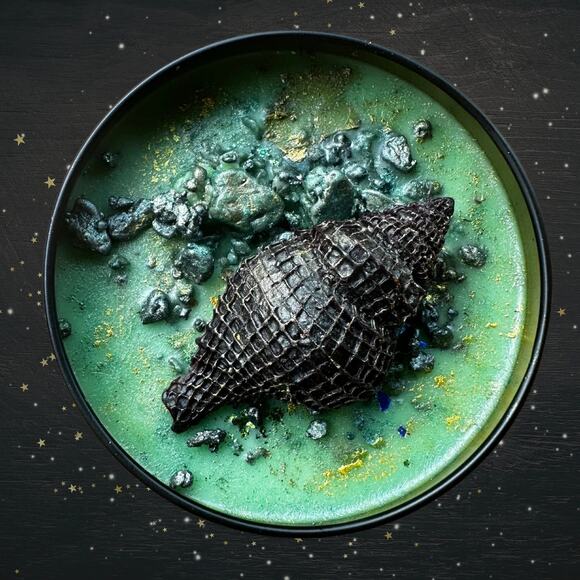 Brazilian Zom Zom Wickless Candle: Caramel Pistachio Vanilla Sandalwood Scent - Picture 5 of 10